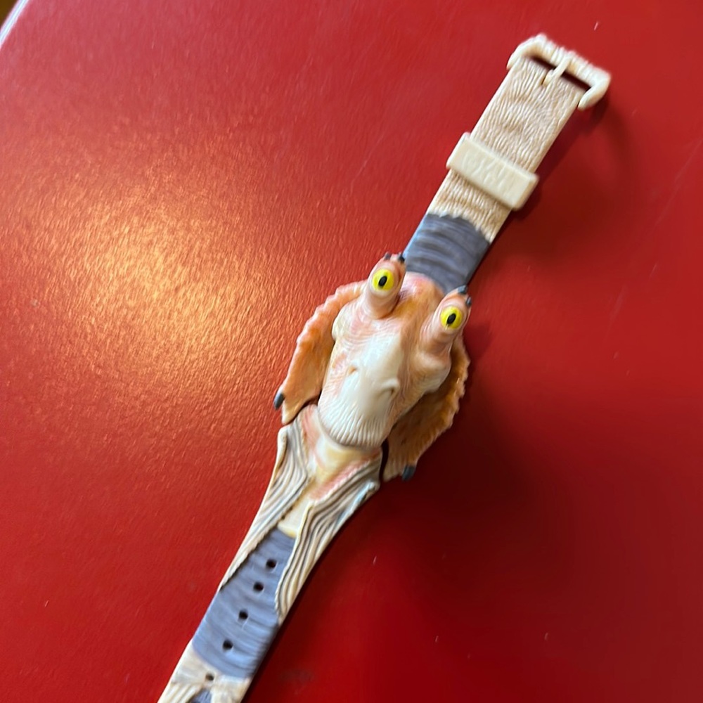 Jar jar Star Wars watch. As is. Battery not included.